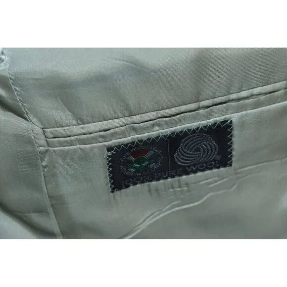 Kilgour French Stanbury Men's Sport Jacket Size 38R Tweed Blazer Wool Brown Coat - Picture 13 of 16